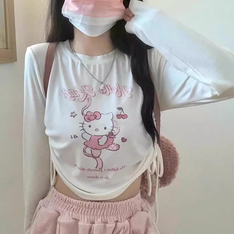 Cute long sleeve T-shirt HA2344