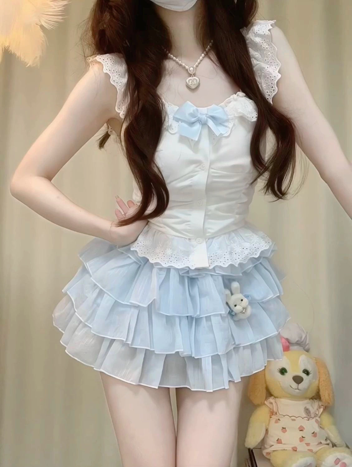 Sweet blue suit HA2558