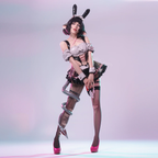 KORURACLUB-Cosplay Bunny Maid Lingerie（6-Piece Set）KO15