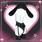 Sleeveless Bunny Costume Bodysuit KO129