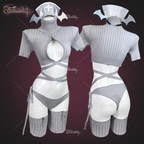 Hearted Nurse Lingerie Set HA2871