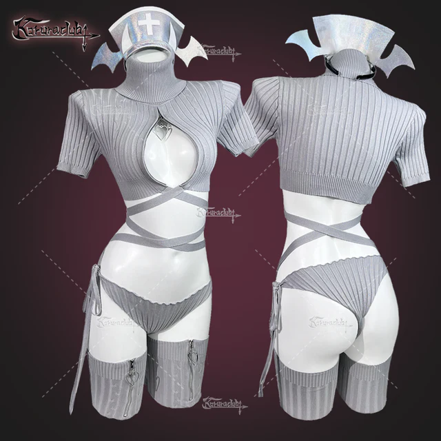 Hearted Nurse Lingerie Set HA2871