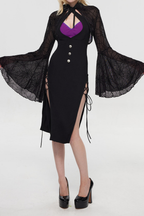 Pre-Sale Gothic Lace Spider Lingerie Set (2-Piece) HK003