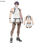 Pre-Order Backless sweater(5-Piece Set) AS38