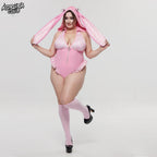 Pre-sale Cosplay Leopard Print Bunny Lingerie KO141