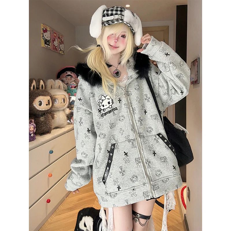 Cute bunny ears sweatshirt HA2979