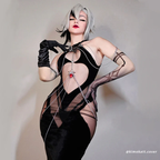 KORURACLUB-Halloween Spider-hearted witch Dress(4-Piece Set) HA2900