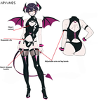 Pre-Orders Cosplay Devil Bodysuit (7-Piece Set) AS32