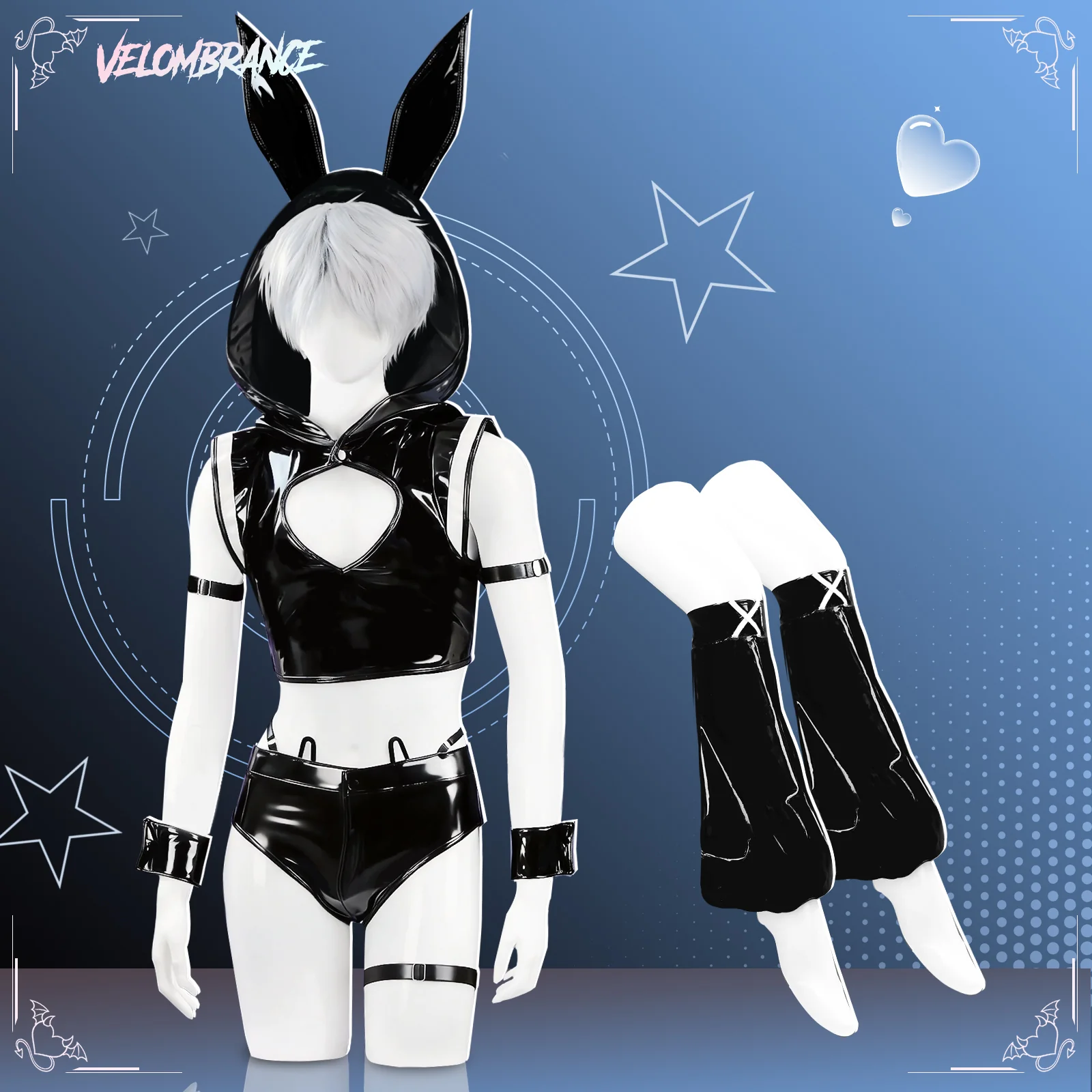 Cosplay Bunny Set (7-Piece Set) AS47
