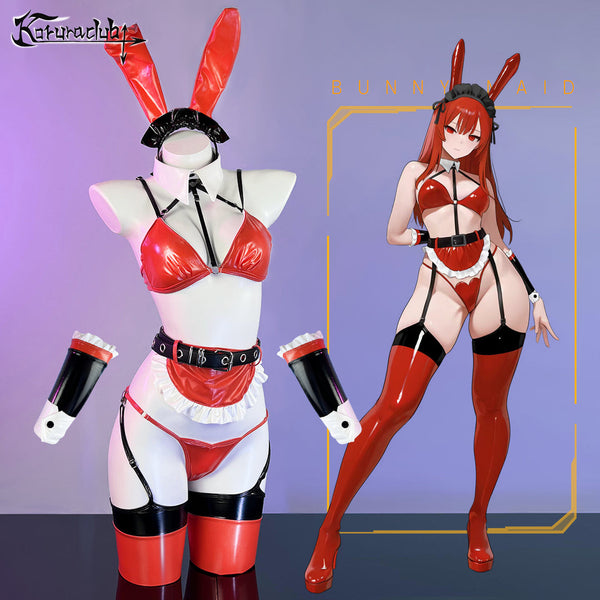 Sexy Bunny Maid Cosplay Costume for Roleplay HA2910