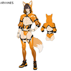 Pre-Order Fox Bodysuit (5-Piece Set) AS12