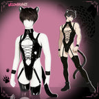 Cosplay Leopard Outfit （5-Piece Set) AS40