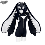 Pre-sale Heart-Lock Floppy Bunny Jumpsuit CJ04