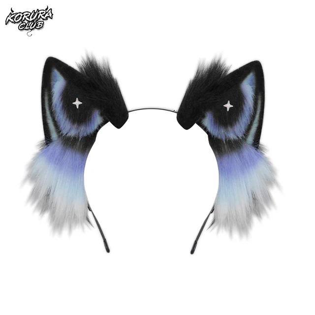 Plush cat ear headband KH20