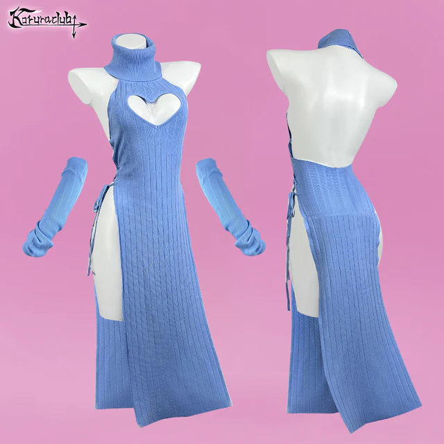 Plus Size Heart-Shaped Cheongsam KO59