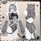 Pre-sale Snow Leopard Cosplay Bodysuit KO149