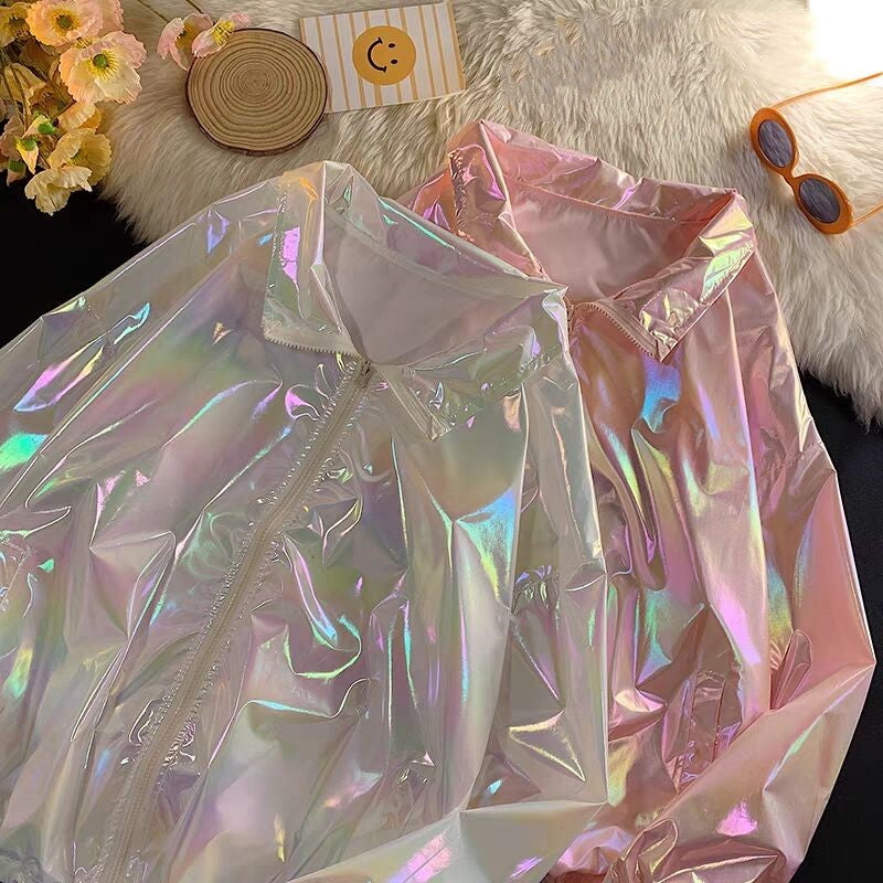 Shiny coat sun protection clothing   HA1785