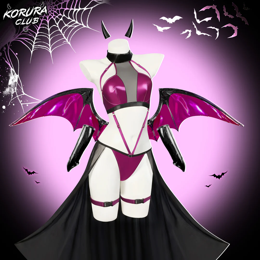 Cosplay Shadow Succubus Lingerie KO158