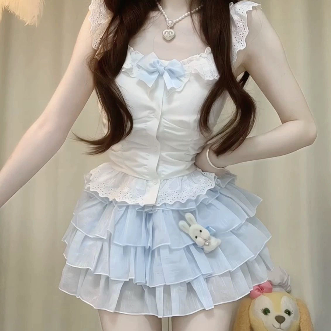 Sweet blue suit HA2558