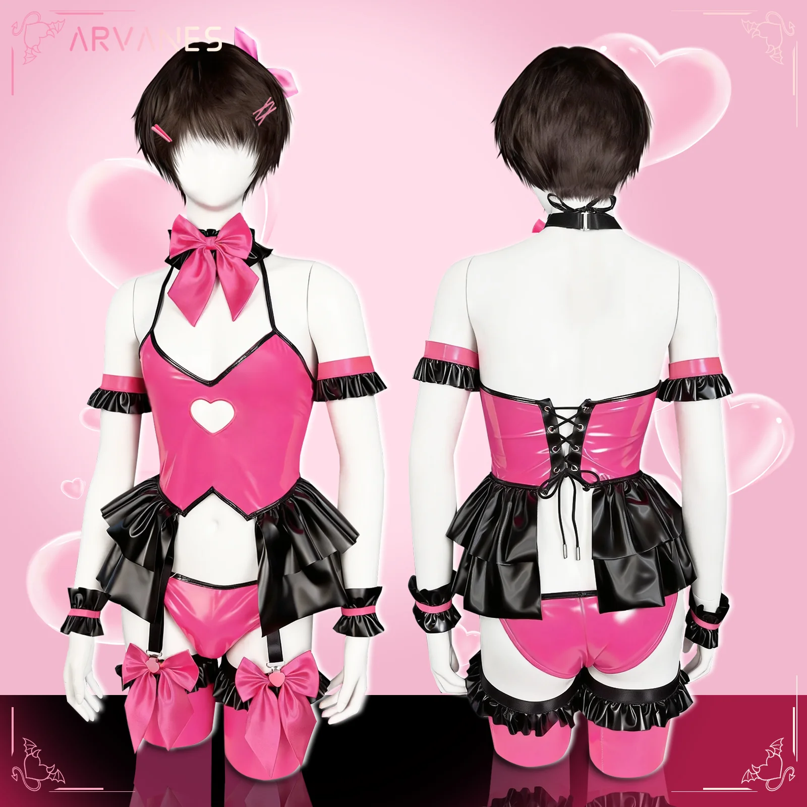 Cos Pink Heart Set (6-Piece Set) AS35