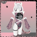 Pre-sale Snow Leopard Cosplay Bodysuit KO149