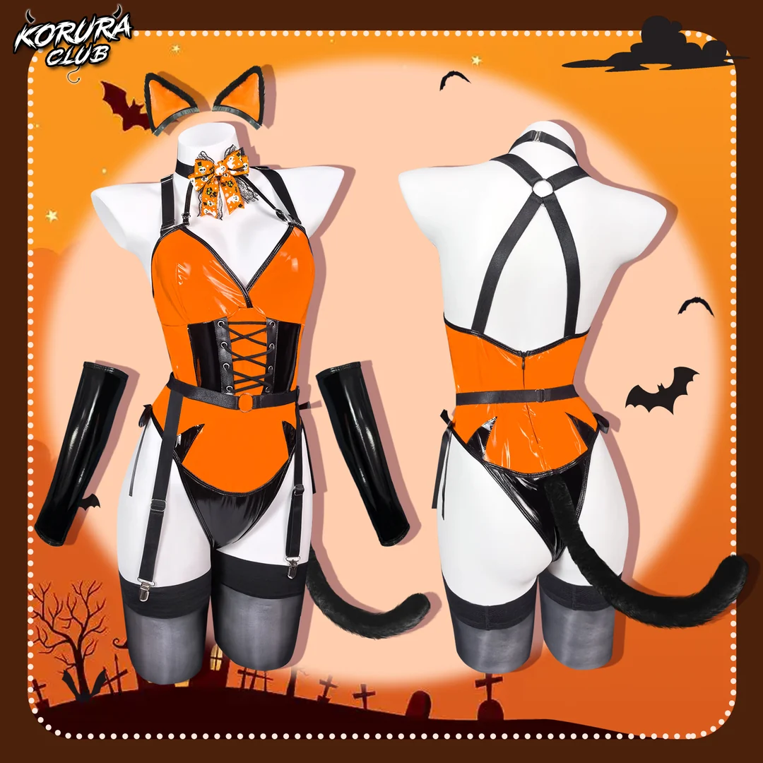 Pre-order Halloween Pumpkin Bodysuit KO162