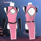 Belted Cheongsam (5-Piece Set) AS56