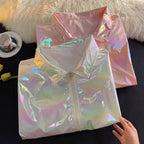 Shiny coat sun protection clothing   HA1785
