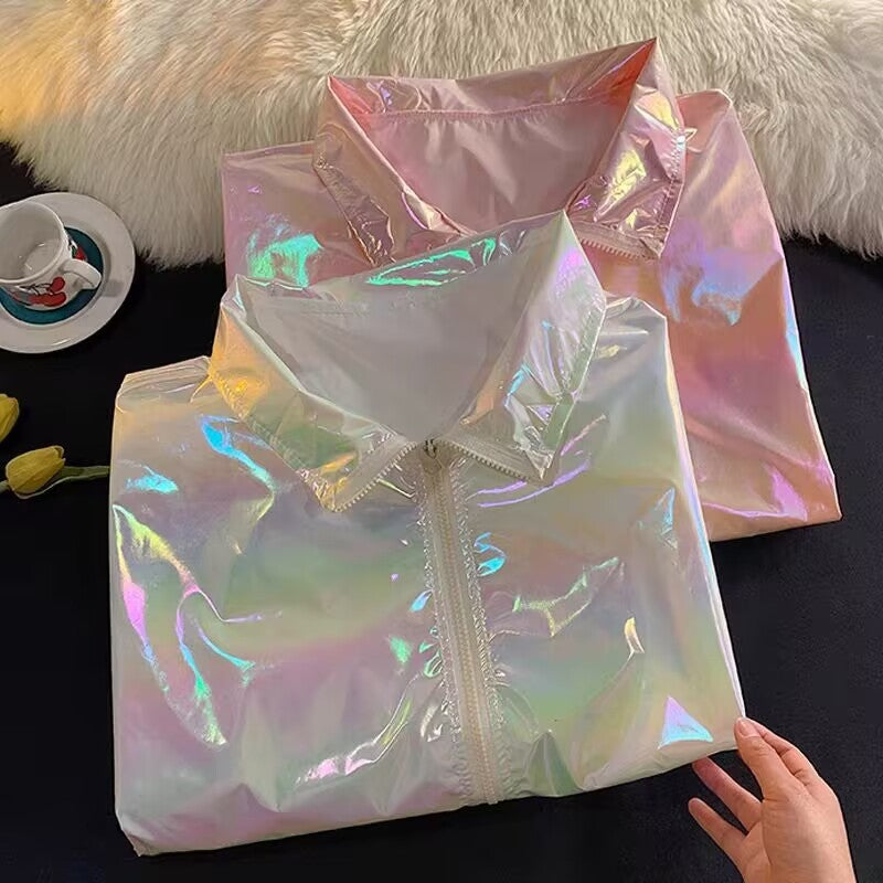 Shiny coat sun protection clothing   HA1785