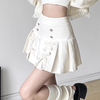 Bow tie pleated skirt HA2332