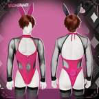 Pre-Order Cherry Bunny Bodysuit AS73 (3-Piece Set)