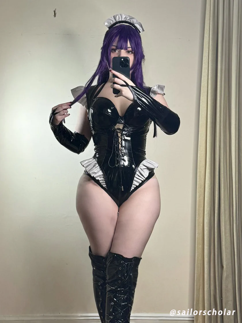 Cosplay Bar Maiden Maid Lingerie（5-Piece Set）HA2896