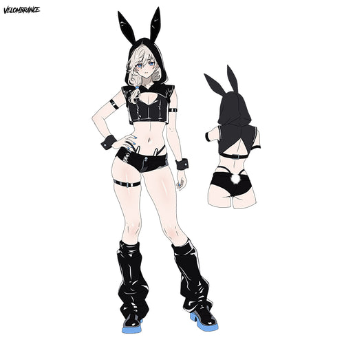 Cosplay Bunny Set (7-Piece Set) AS47