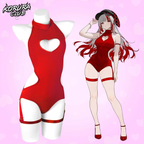 Cute Red Heart Bodysuit MG04