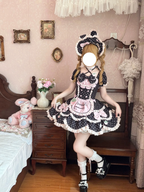 Polka dot strawberry Lolita dress HA29736
