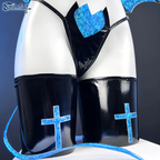 Cosplay Blue Diamond Succubus Lingerie（7-Piece Set）HA2894