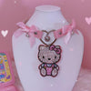 Cute love bow collar HA2552