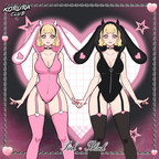 Sleeveless Bunny Costume Bodysuit KO129