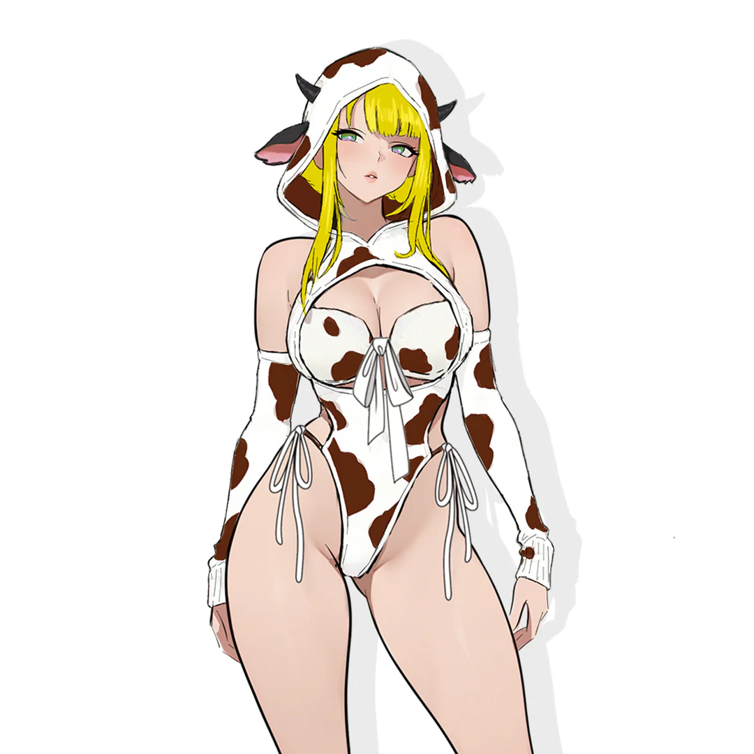 Pre-sale Cosplay Cow Costume KO151