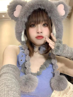 Hairy Bear hat HA2316