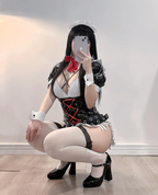 Cute maid outfit（7--Piece Set）HA2874