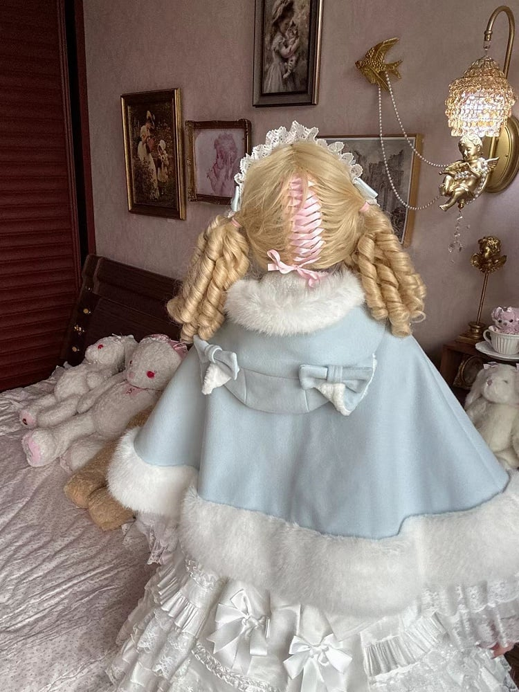 Lolita plush cloak HA29742