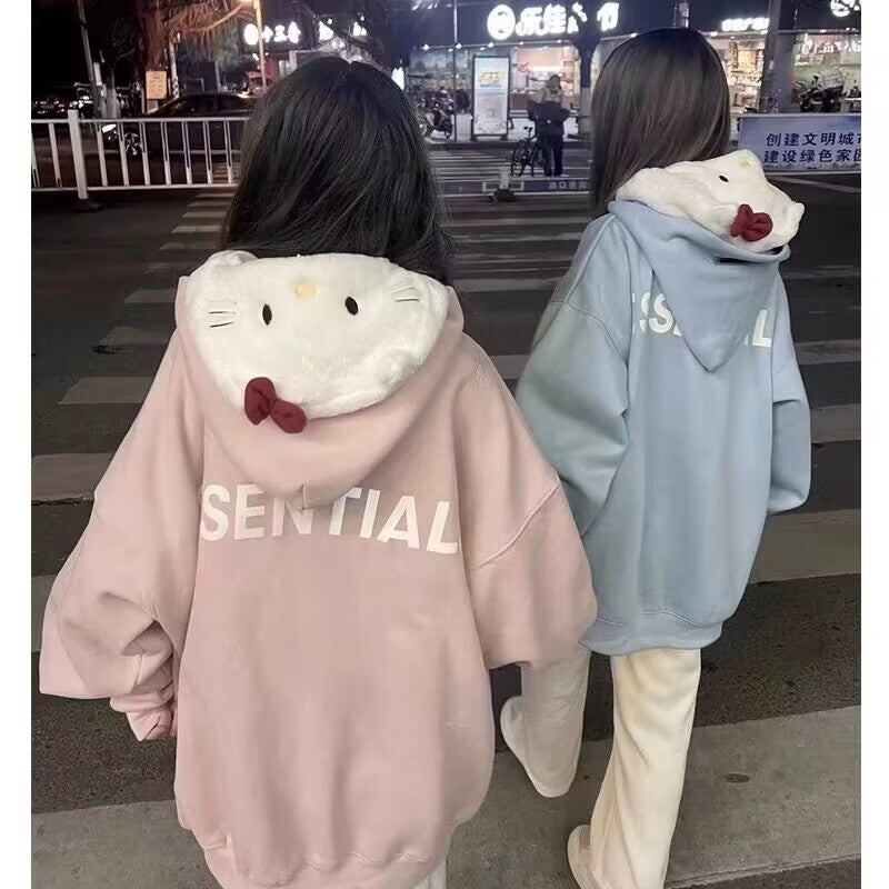 Fleece thick couple sweater   HA1753