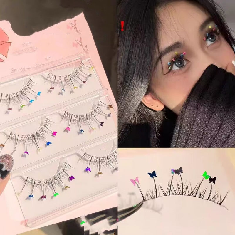 Laser butterfly false eyelashes   HA1878