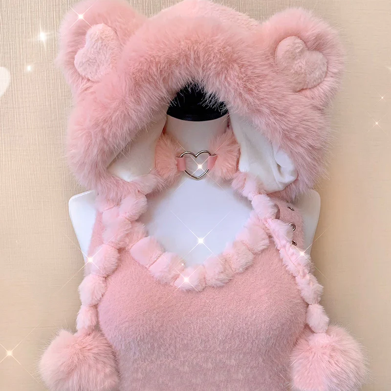 Hairy Bear hat HA2316