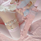 Punk Studded Garter Leg Rings HA2190