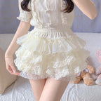 Pumpkin Hakama Cake Skirt   HA2193