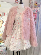Cute furry coat HA2376
