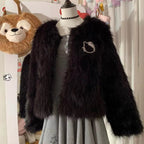 Cute furry coat HA2376