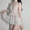 Lace mesh dress HA2382